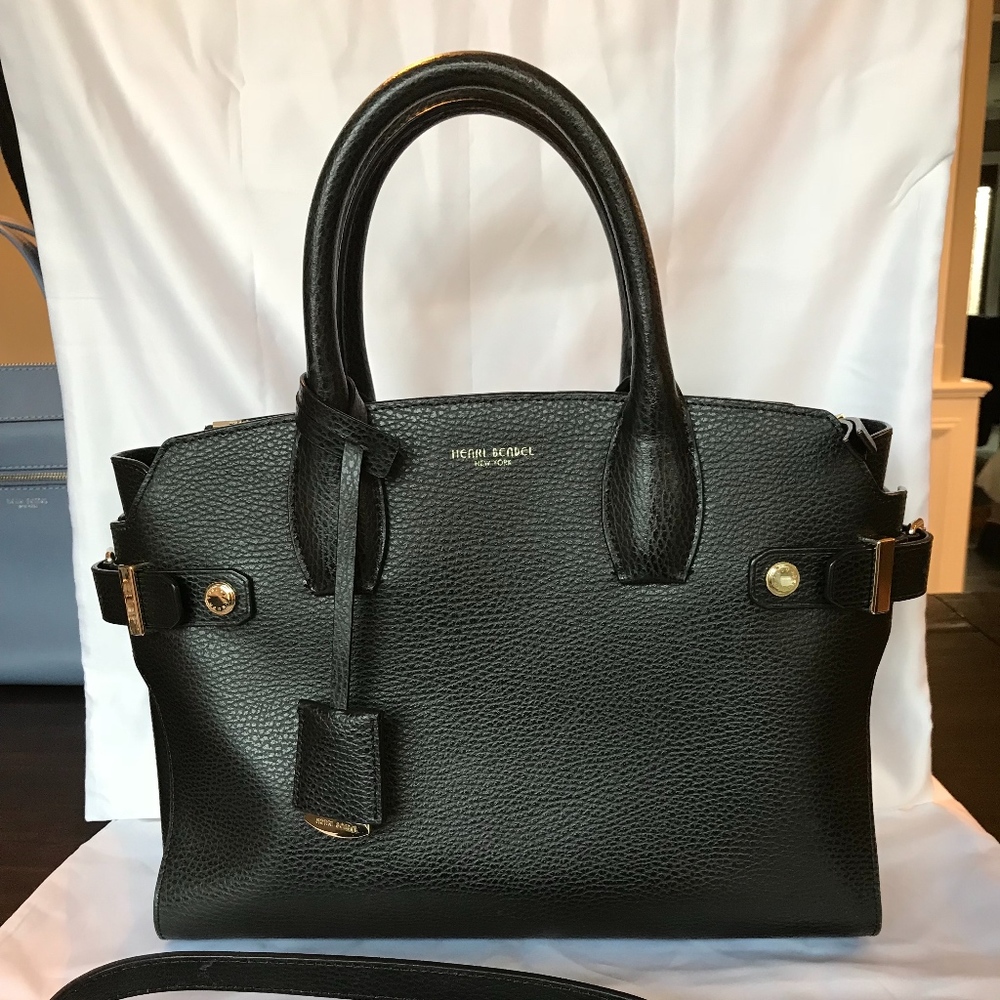 Henri Bendel - Black Carlyle Satchel